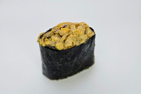 Острые суши мидии