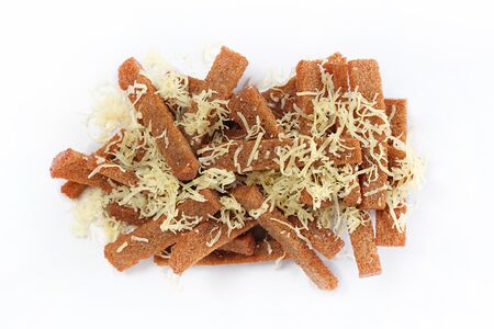 Гренки с сыром