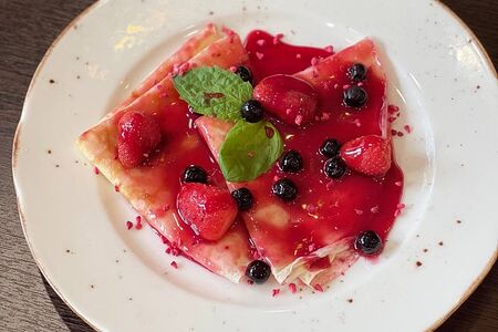 Ягодные блинчики