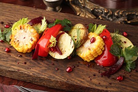 Сезонные овощи гриль