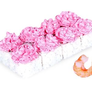 Ролл Лава с креветками