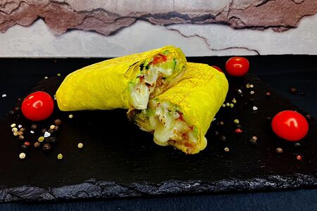 Шаурма с сыром моцарелла