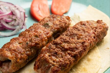 Люля-кебаб из свинины