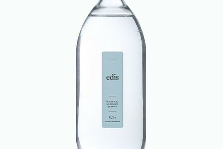 Вода Edis с газом
