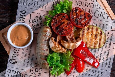 Гурме с сыром и шпинатом