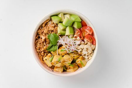 Поке Сладкий тофу большая