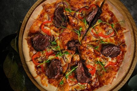 Пицца Карпаччо из говядины