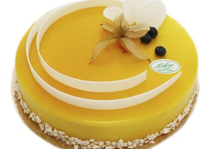 Торт Леберже Йогуртовый с маракуйей лайт