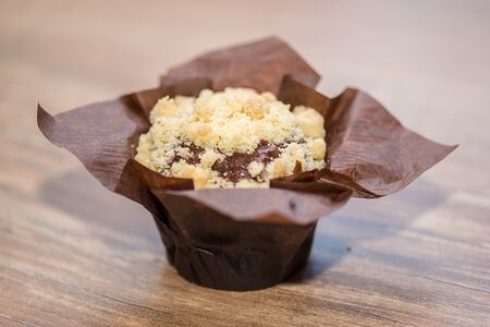 Маффин шоколадный с бананом