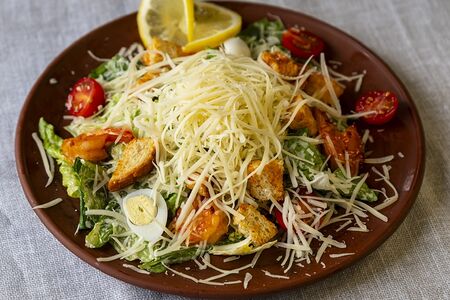 Цезарь с креветками