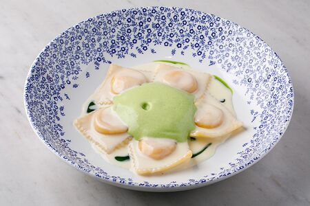 Равиоли с тыквой и сыром рикотта