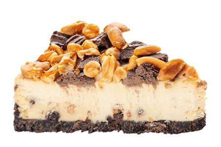 Чизкейк карамельный с арахисом