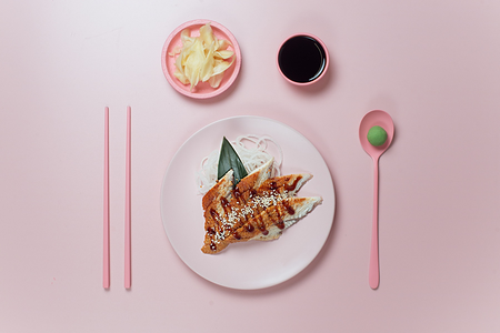 Сашими угорь