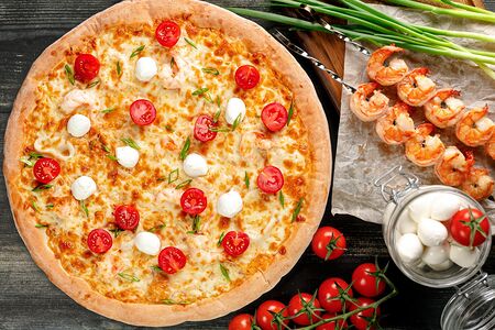 Пицца Морская Делюкс