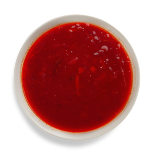 Борщ с куриным филе