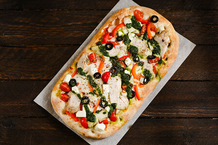 Пицца Греческая с индейкой маленькая