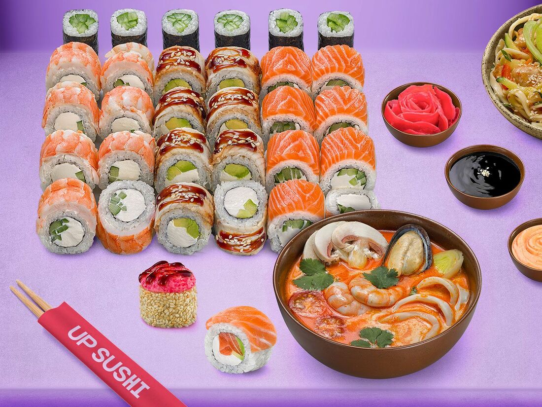 Up sushi меню. Up sushi.