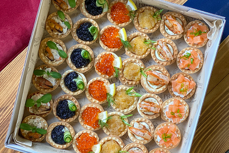 Платтер праздничных закусок Рыбный, L