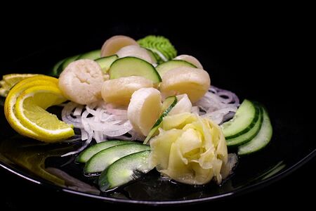 Сашими Гребешок