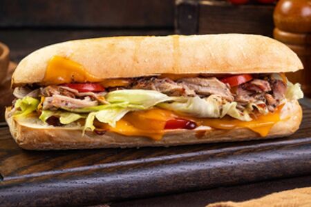 Сэндвич со свининой