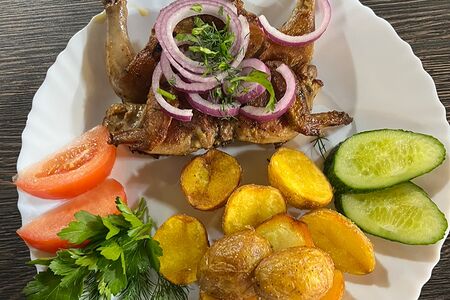 Цыпленок с картошкой