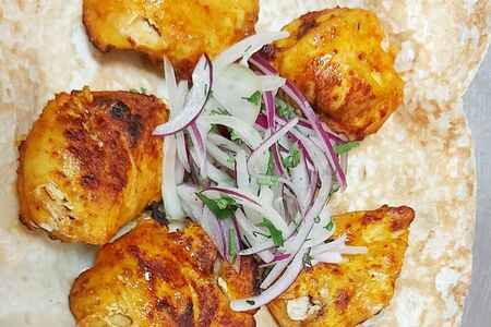 Шашлык из филе индейки