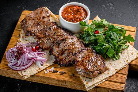 Шашлык телячий Бастурма