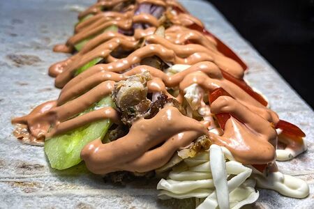 Шаурма со свининой