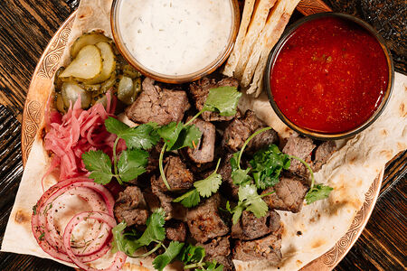 Шашлык из говядины