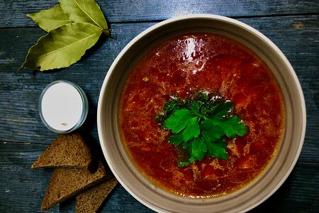 Борщ с говядиной