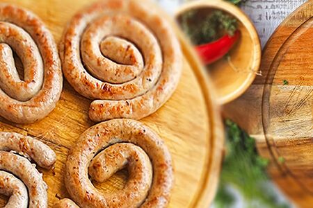 Свиная купата с тмином и мускатным орехом