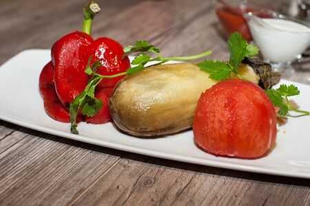 Шашлык помидоры