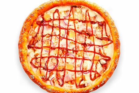 Пицца Чикен барбекю с сырными бортиками