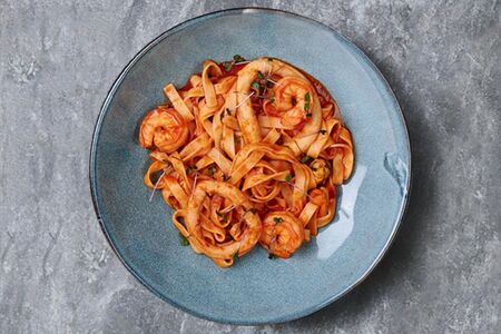 С морепродуктами