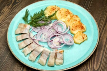 Селёдка с картофелем
