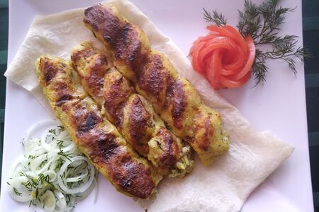 Картофельная Люля. С зеленью, с беконом