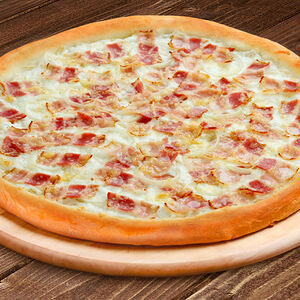 Пицца Карбонара 30 см на тонком тесте