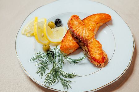 Шашлык из семги