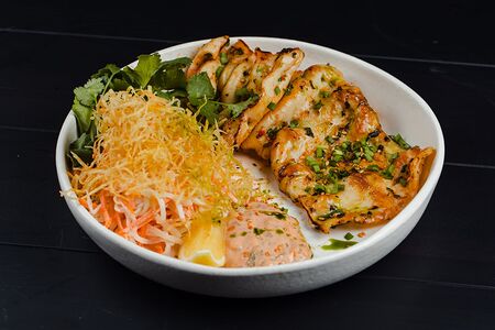 Кальмар на мангале