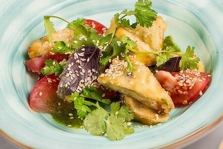 Салат c баклажаном