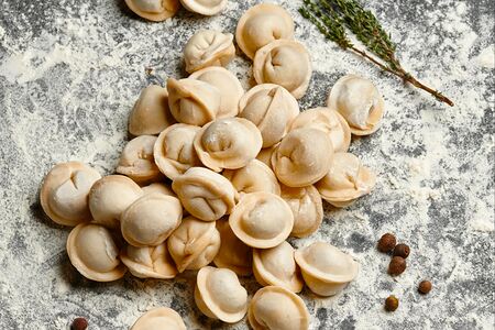 Пельмени с курицей