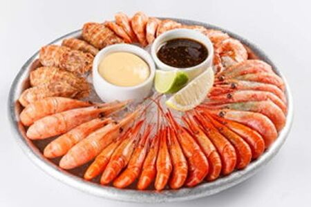 Ассорти из креветок