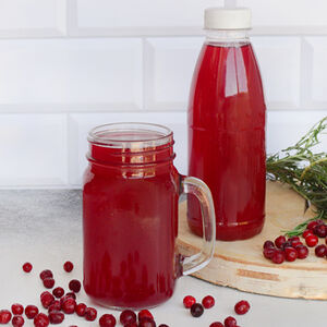 Домашний морс из брусники