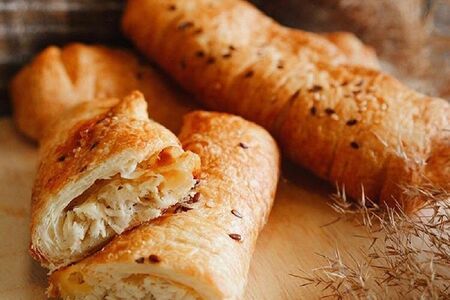 Снек с курицей и сыром