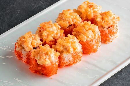 Запеченный ролл Мега-креветка 8 шт