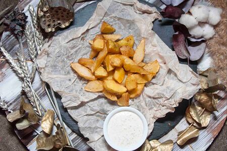 Картофельные дольки