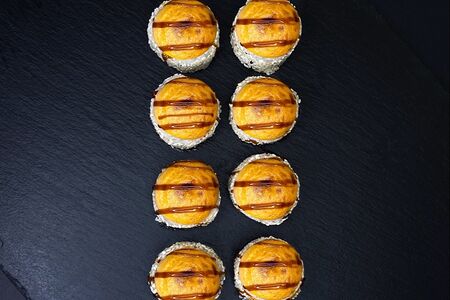 Запечённый с лососем