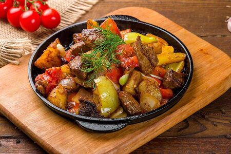 Казан-кебаб с говядиной