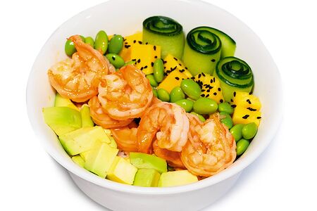 Поке с креветками