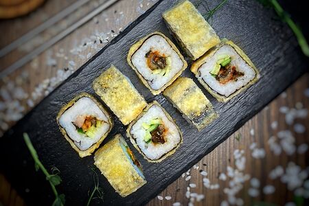 Унаги Маки Темпура